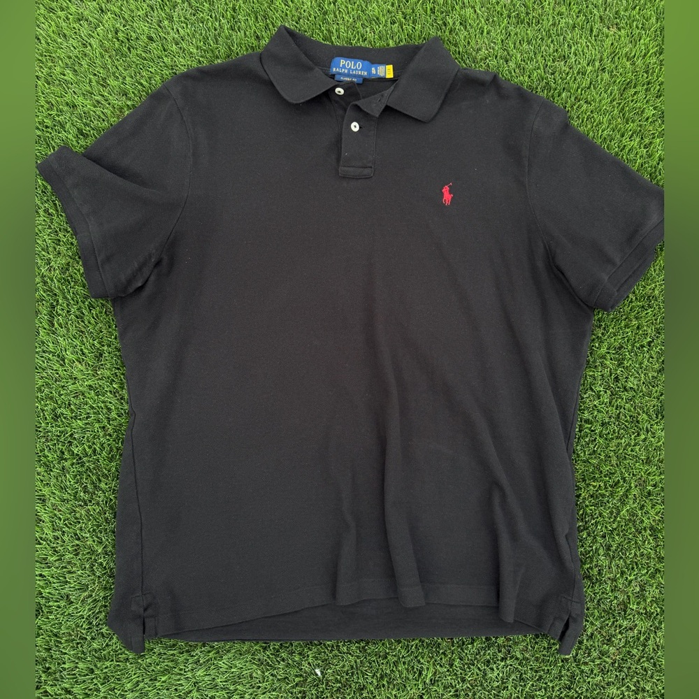 Ralph Lauren Black Polo Shirt